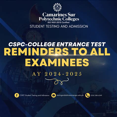 cspc entrance exam 2024-2025|CSPC Student Testing and Admission (2024) .